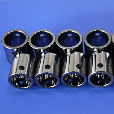 Non-Magnetic WC-Ni Alloy Tungsten Carbide Sleeve with Precision Holes for MRI & Semiconductor Equipment