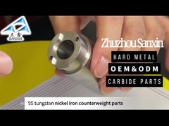 Części przeciwważkowe z wolframu niklu żelaza