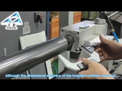 Badanie wielkości i tolerancji prętów węglanu wolframowego