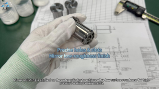 Custom Tungsten Carbide Valve Components | Sample Verified & Ready for Mass Order